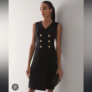 WHBM Sleeveless Blazer Dress NWT